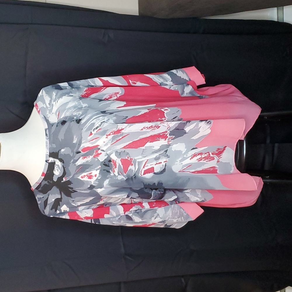 flowy floral top